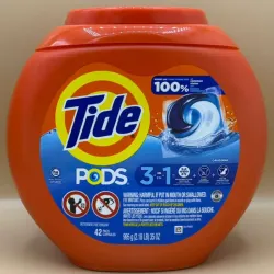 Tide  42 cápsulas 3 en 1
