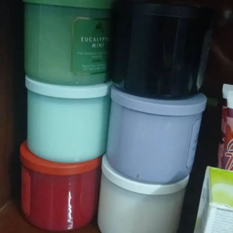 Velas aromáticas de 3 mechas