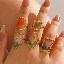 Anillos ajustables encapsulados