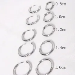 Argolla lisa plateada