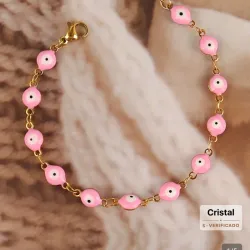 Manilla ojo turco rosa