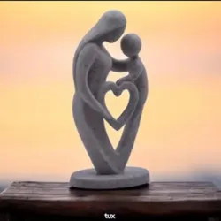Estatuilla Madre e Hijo 