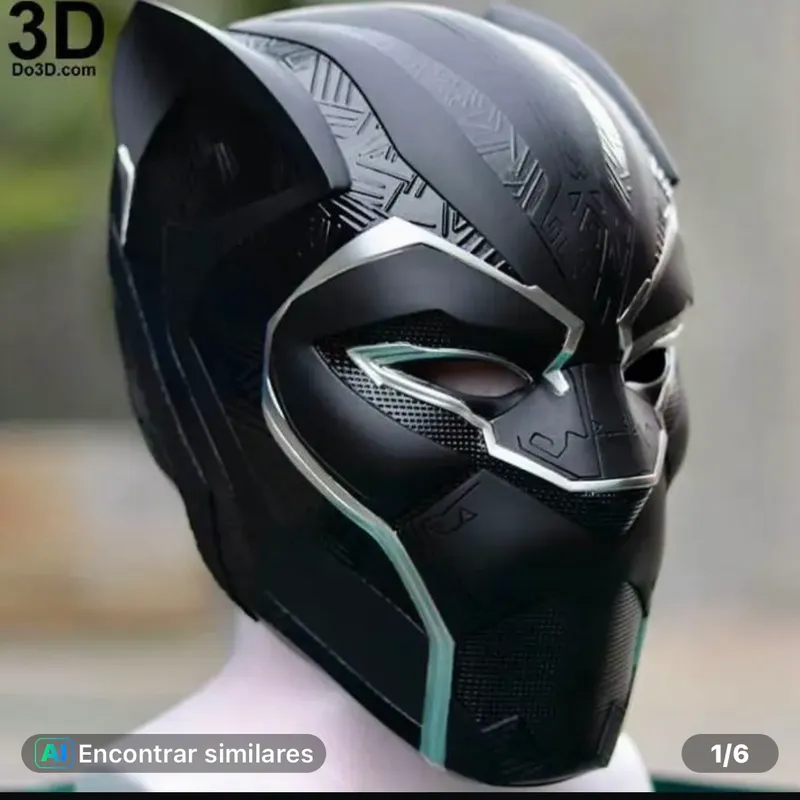 Máscara Black Panter