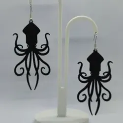 Pendiente de Calamar