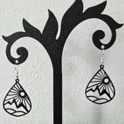 Pendientes de Atardecer 