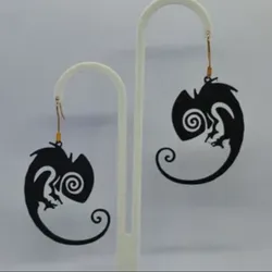 Pendientes de Camaleón 