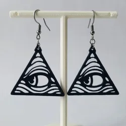 Pendientes de Ojos triangulares 