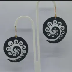 Pendientes espiral 