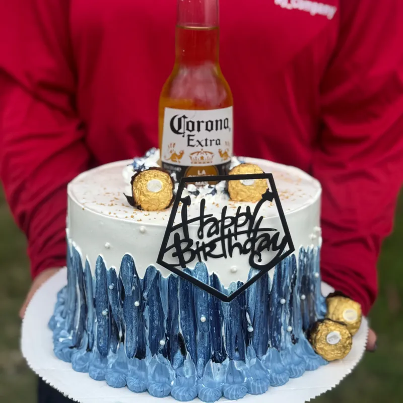 Pastel corona 