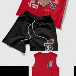 conjunto de desmangado y short L y Xl