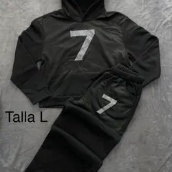 conjunto de mono y abrigo