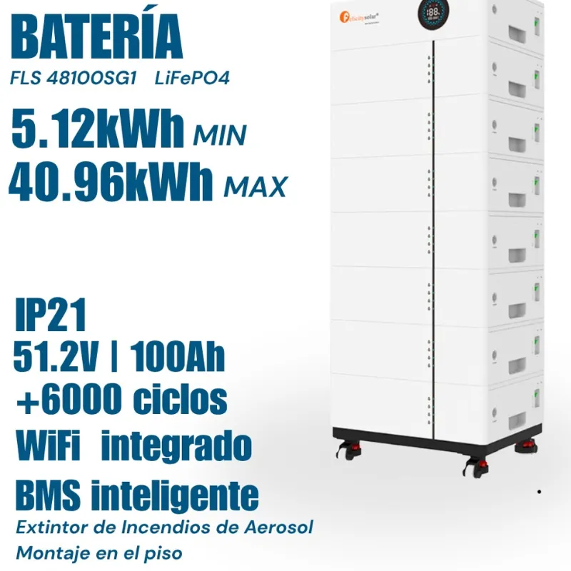 BATERÍA DE LITIO FELICITY SOLAR FLS 48100SG1