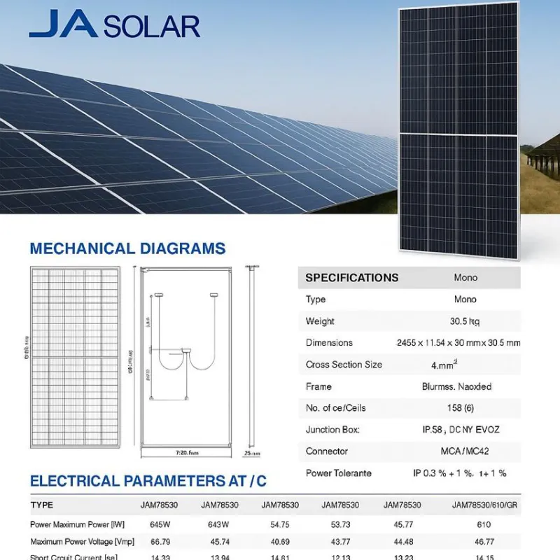Paneles solares Longi y JA solar