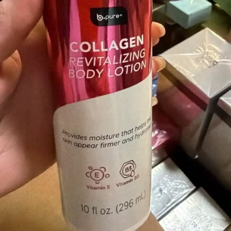 Loción corporal colágeno