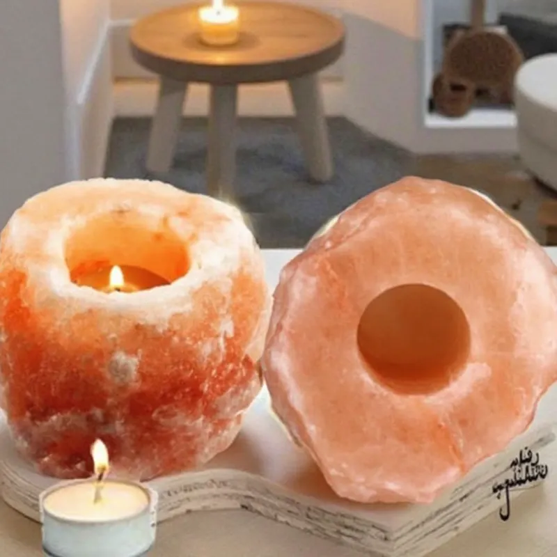 Quemador de velas de sal del Himalaya