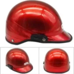 CASCO DE MOTO ROJO UNIVERSAL GPA