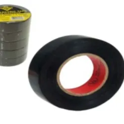 TAPE ELECTRICO 19MMX10MX0.15MM NEGRO HUNTER