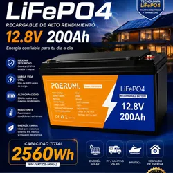 🔋BATERÍA IDEAL PARA INVERSORES🔋12.8V 200Ah