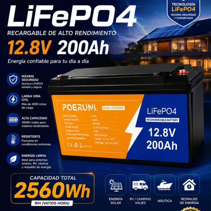 🔋BATERÍA IDEAL PARA INVERSORES🔋
