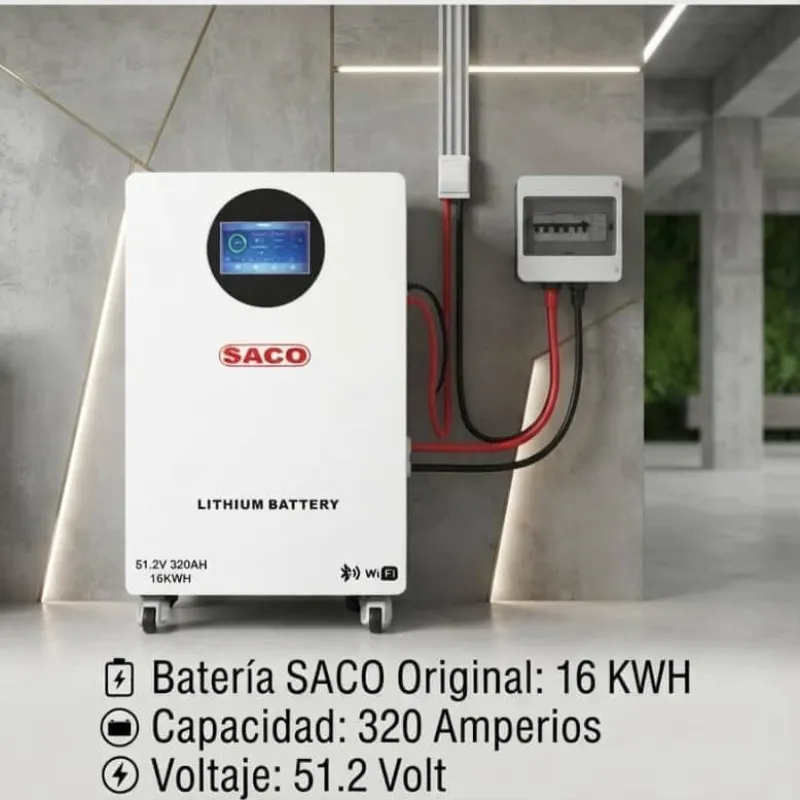 🔋 BATERÍA SACO DE LITIO 16 KWH 🔋