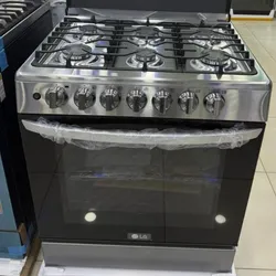 Cocina de 6 quemadores Marca LG Con Encendido Automático