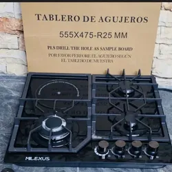 🔥 COCINA EMPOTRABLE MILEXUS 🔥 ⛽ GAS + INFRARROJA ⚡