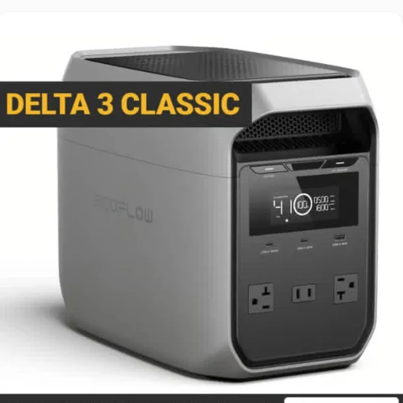 ⚡ ECOFLOW DELTA 3 CLASSIC — 1,024Wh 🔋
