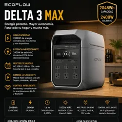 🔋 ECOFLOW DELTA 3 MAX — 2,048Wh ⚡