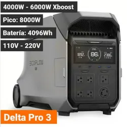 Estación De Energía ECOFLOW DELTA PRO 3