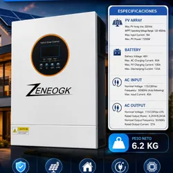 ⚡ INVERSOR HÍBRIDO 6.2 KW – 48V ⚡