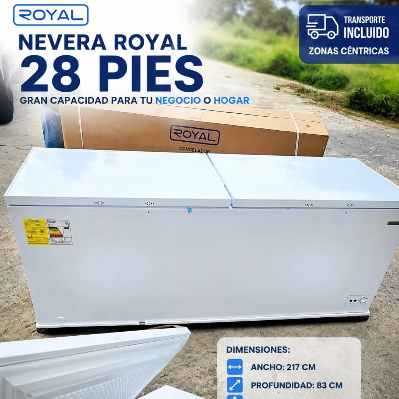 Nevera Royal 28 Pies