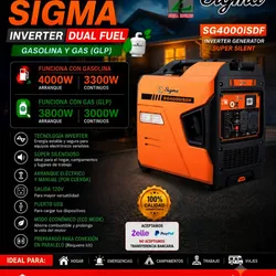 ⚡ PLANTA ELÉCTRICA SIGMA INVERTER 4000 W