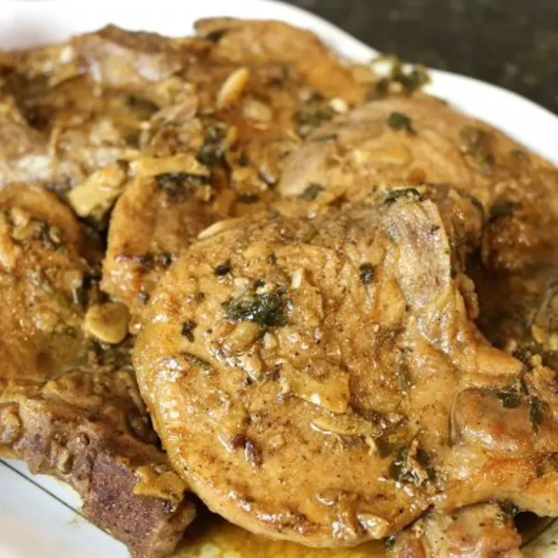 chuletas al Ajillo
