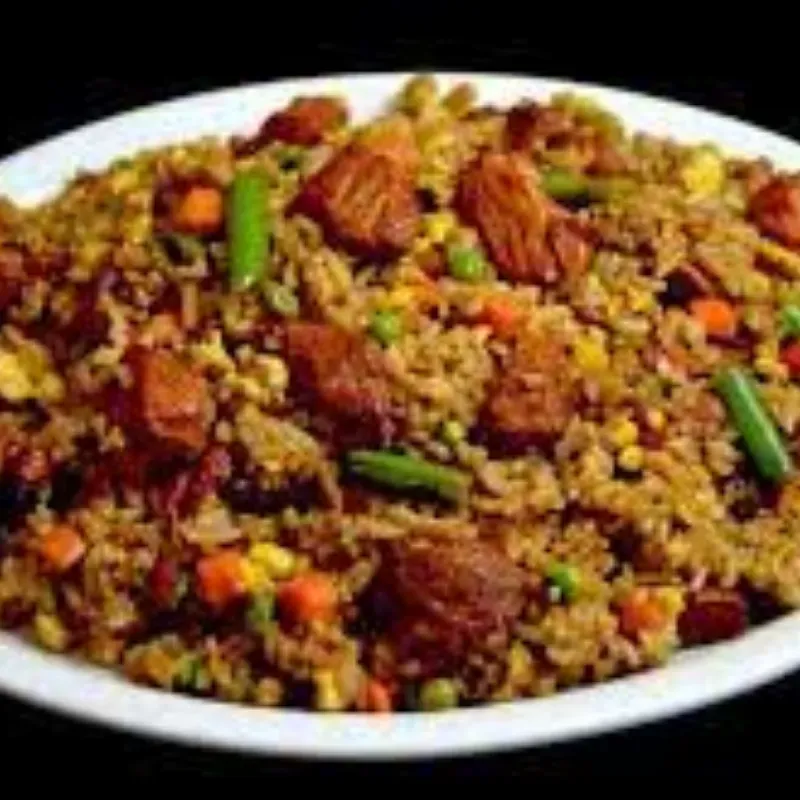 Arroz Frito de Cerdo Ahumado