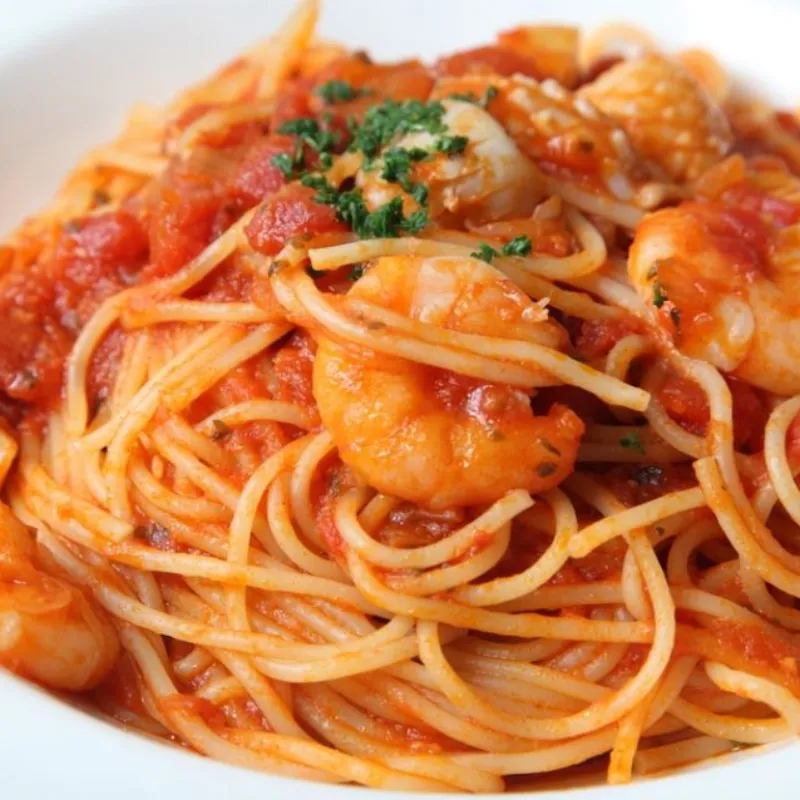 Pasta de Camarones 