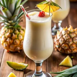 Piña Colada con Alcohol