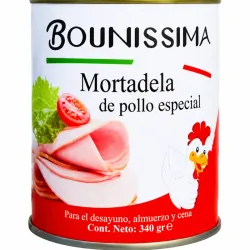 Mortadella de Pollo Enlatada
