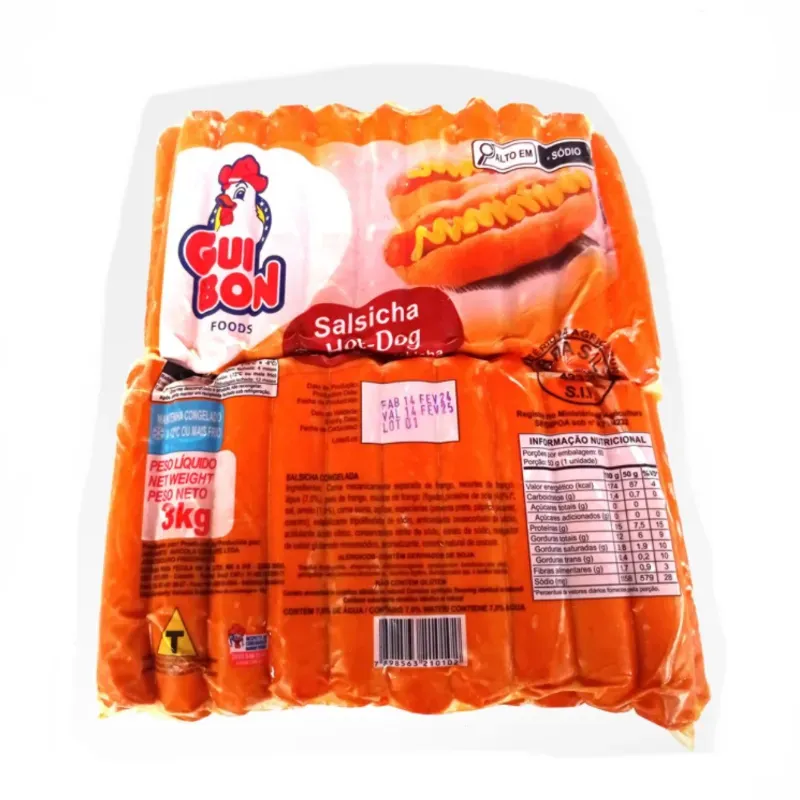 Salchichas GuiBon 3 KG