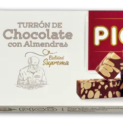 Turròn de Chocolate con Almendra