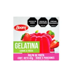 Gelatina de Fresa