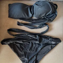 Bikini negro mujer