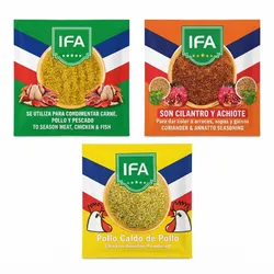 Condiments different flavors