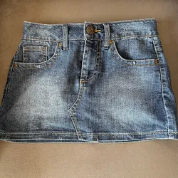 Saya Short Mezclilla