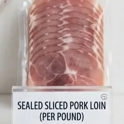 Sealed Sliced Pork Loin
