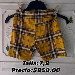 Short de niña