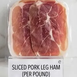 Sliced Pork Leg Ham
