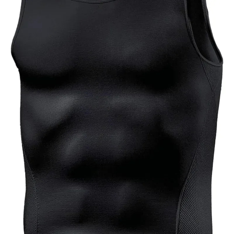 camiseta de compresión_negro