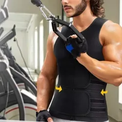 faja deportiva/terapéutica 2 lengüetas y tirantes