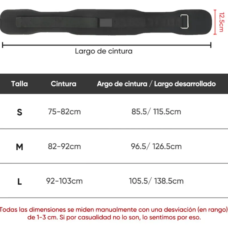 faja musculación + guantillas - 5000 CUP / 13 USD