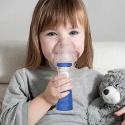 inhalador nebulizador inalámbrico ultrasónico